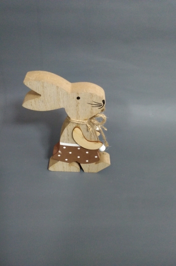 Zajączek drewniany