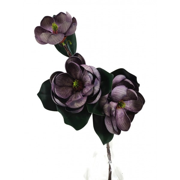 Miniatura: Sztuczna magnolia gałązkowa 55 cm