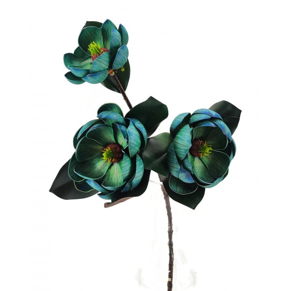 Miniatura: Sztuczna magnolia gałązkowa 55 cm