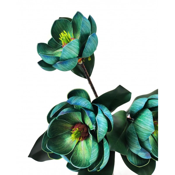 Miniatura: Sztuczna magnolia gałązkowa 55 cm
