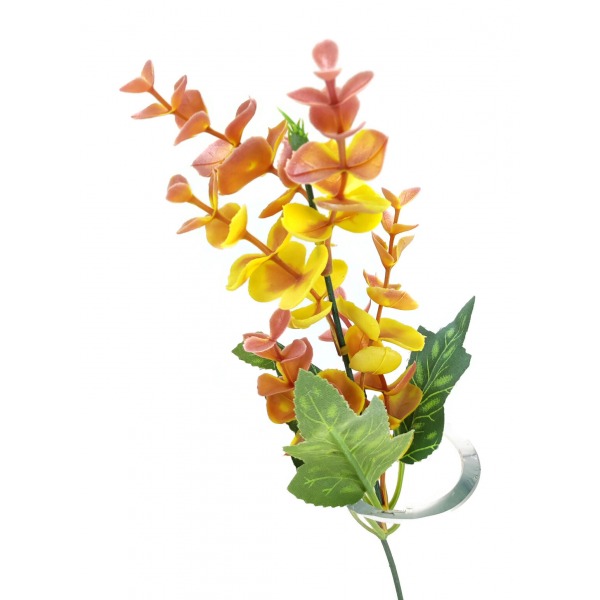 Miniatura: Sztuczna gałązka eukaliptusa 40 cm – zielony dodatek florystyczny