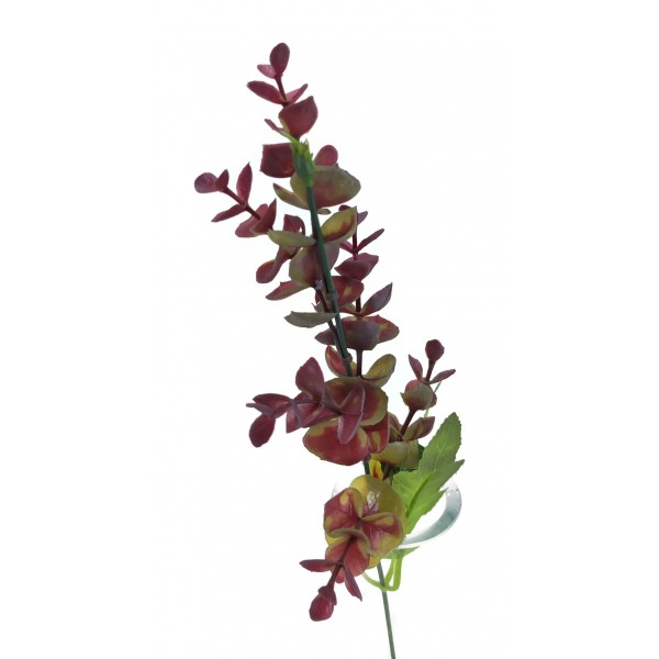 Miniatura: Sztuczna gałązka eukaliptusa 40 cm – zielony dodatek florystyczny