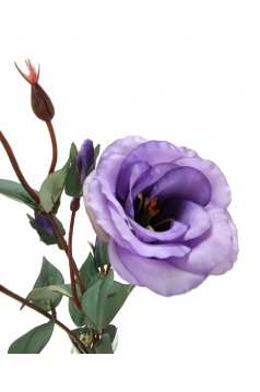 Miniatura: Sztuczna eustoma 55 cm – gałązka kwiatowa dekoracyjna, mix kolorów