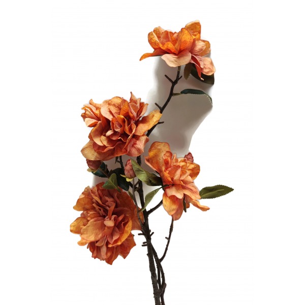 Miniatura: Sztuczna piwonia 74 cm – gałązka dekoracyjna, mix kolorów