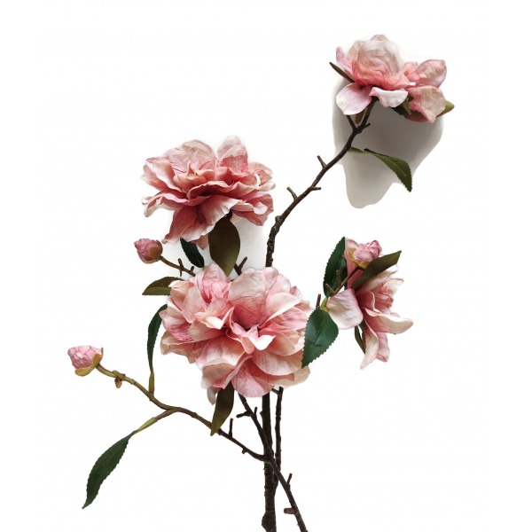 Miniatura: Sztuczna piwonia 74 cm – gałązka dekoracyjna, mix kolorów