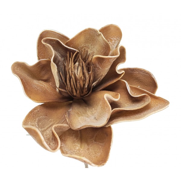 Miniatura: Sztuczna magnolia piankowa 15 cm – główka kwiatu dekoracyjnego, mix kolorów