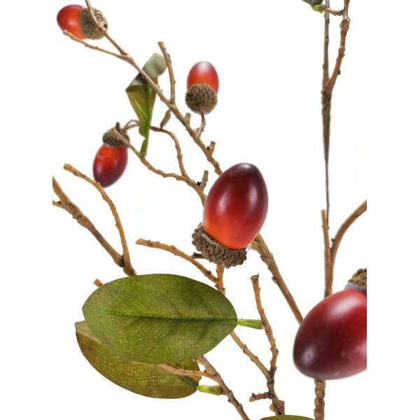 Miniatura: Sztuczna gałązka z żołędziami 100 cm