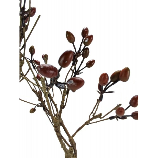 Miniatura: Sztuczna gałąź z owocami 70 cm