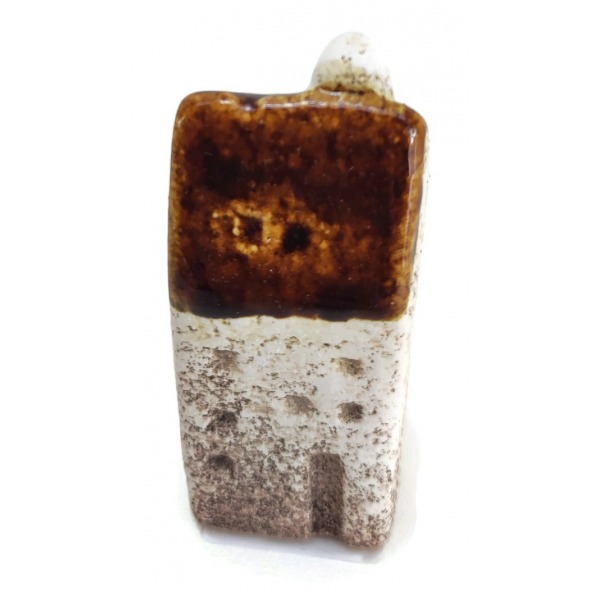 Miniatura: Ceramiczny domek dekoracyjny 10 cm