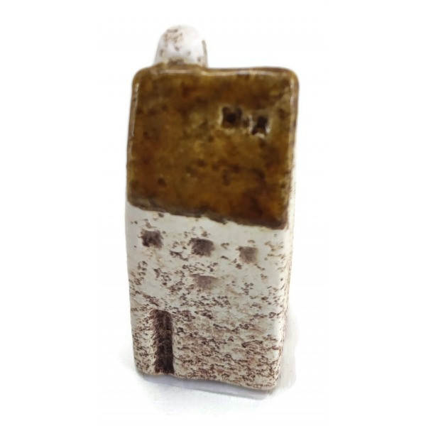 Miniatura: Ceramiczny domek dekoracyjny 10 cm
