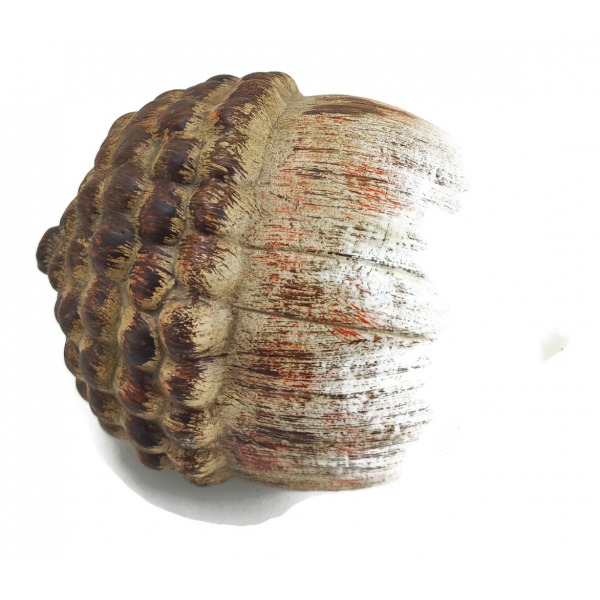 Miniatura: Brązowy żołądź dekoracyjny 16 × 7 × 6,5 cm