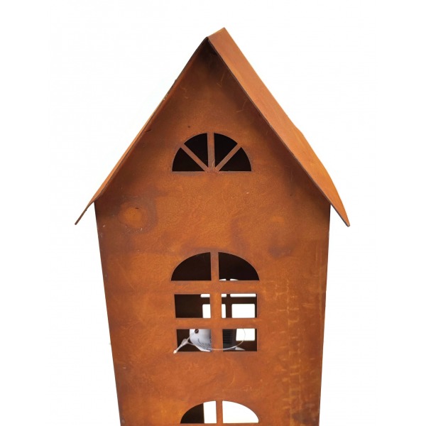 Miniatura: lampion metalowy-domek