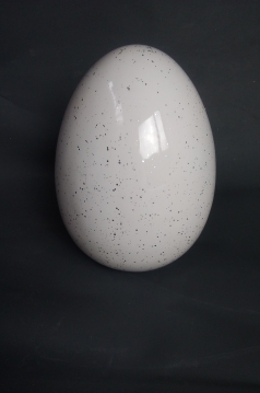 Miniatura: Jajko ceramiczne biale