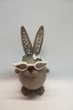 Miniatura: Zając ceramiczny 