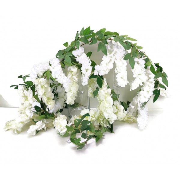 Miniatura: Sztuczna wisteria zwisająca 150 cm