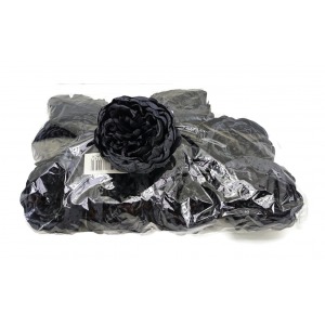 Sztuczna główka piwonii czarnej 8 cm